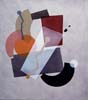 Evidence of Existence - Orange Circle - 105cm x 97cm - oil on canvas