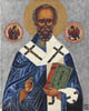 St Nicholas of Myra - 20cm x 25cm - oil on canvas