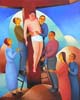 13.Jesus is taken down from the cross - 50cm x 40cm - oil on canvas